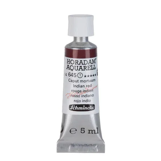Schmincke Horadam akvarellfärg 5 ml – Indian red 645 Kampanjpris