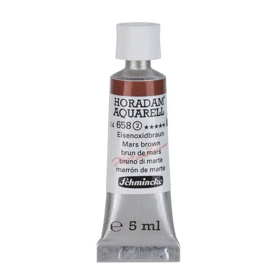Extra rabatt Schmincke Horadam akvarellfärg 5 ml – Mars brown 658