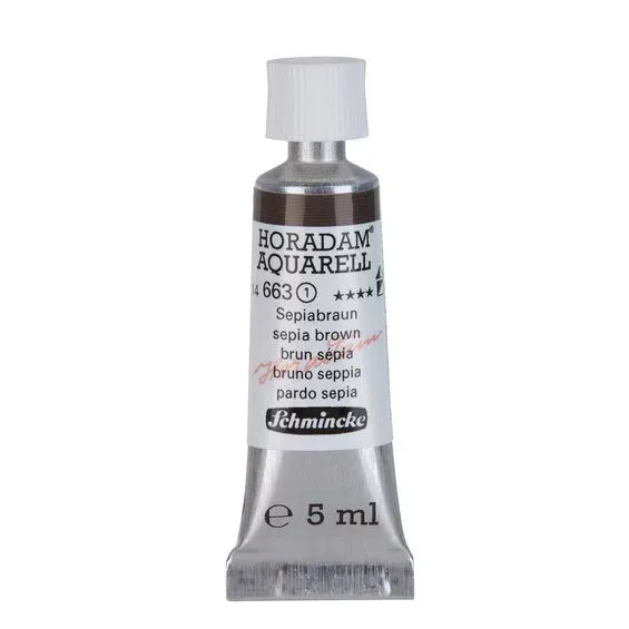 Schmincke Horadam akvarellfärg 5 ml – Sepia brown 663 Trygg betalning