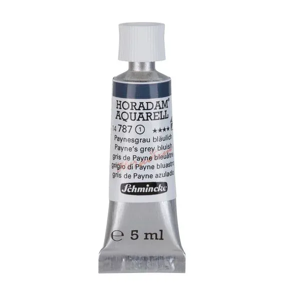 Schmincke Horadam akvarellfärg 5 ml – Payne´s grey bluish 787 I lager