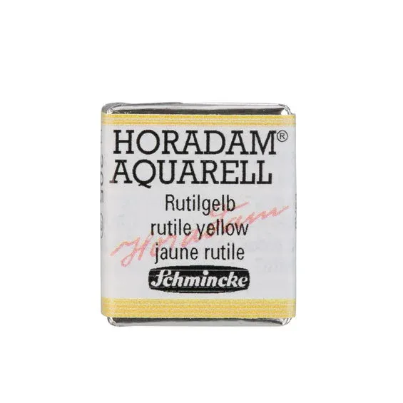 Schmincke Horadam akvarellfärg ½ kopp – Rutile yellow 205 Erbjudandepris