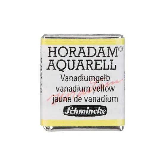 Schmincke Horadam akvarellfärg ½ kopp – Vanadium yellow 207 Lägg i varukorgen