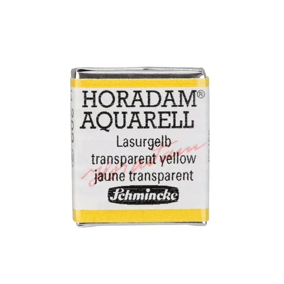 Schmincke Horadam akvarellfärg ½ kopp – Transparent yellow 209 Nyhet