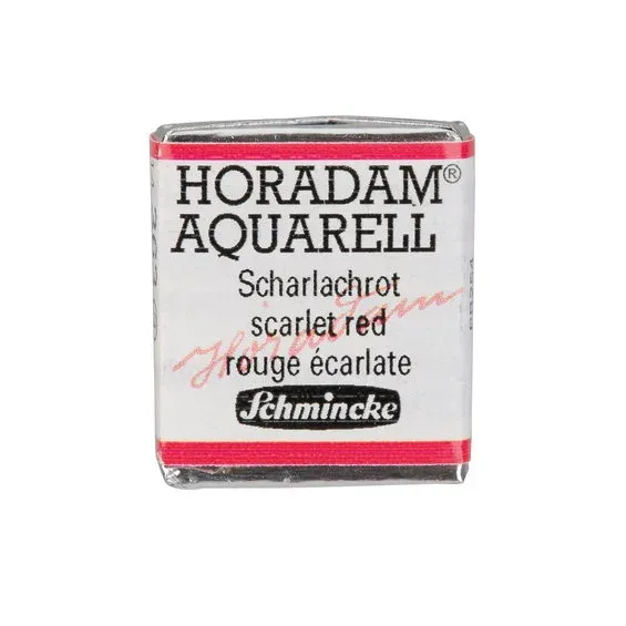 Erbjudandepris Schmincke Horadam akvarellfärg ½ kopp – Scarlet red 363