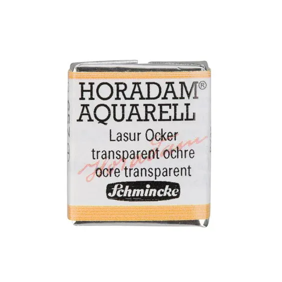 Schmincke Horadam akvarellfärg ½ kopp – Transparent ochre 657 Snabb leverans