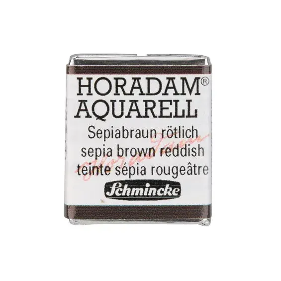 Beställ idag Schmincke Horadam akvarellfärg ½ kopp – Sepia brown reddish 662