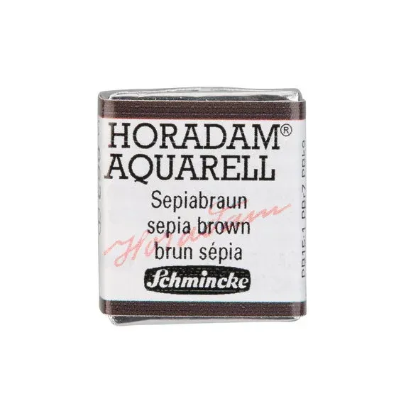 Schmincke Horadam akvarellfärg ½ kopp – Sepia brown 663 Trygg betalning