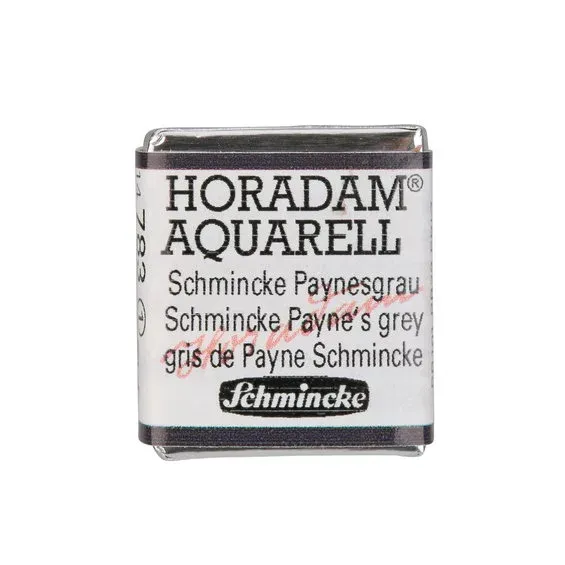 Outlet Schmincke Horadam akvarellfärg ½ kopp – Schmincke Payne´s grey 783