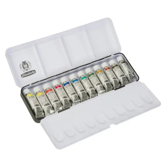 Köp nu Schmincke Horadam Akvarell Metal set – 12x5 ml