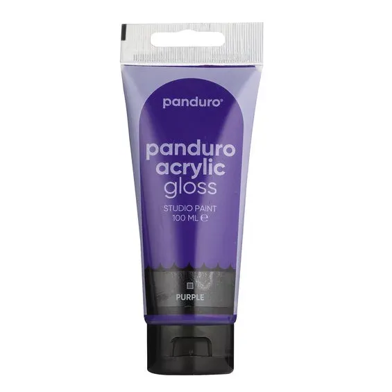 Utförsäljning Panduro Acrylic akrylfärg, blank 100 ml – Purple