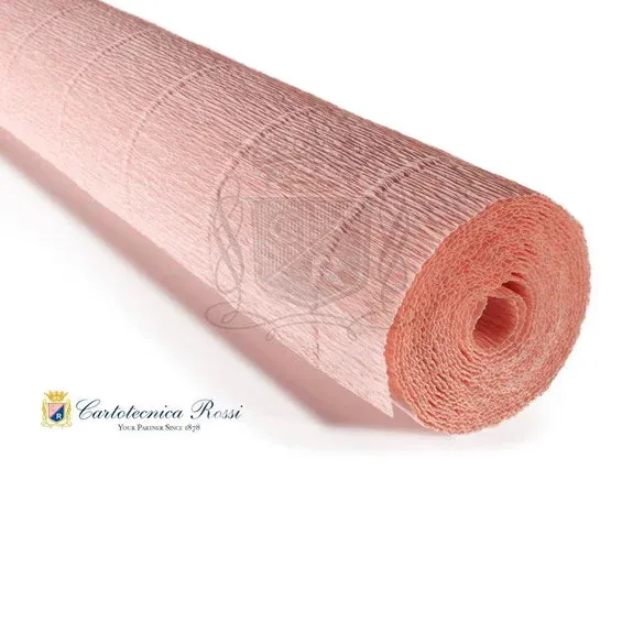 Cartotecnica Rossi kräppapper 17A2 – fuchsia, 180 g rulle (144 g/m²) à 50×250 cm Endast denna vecka