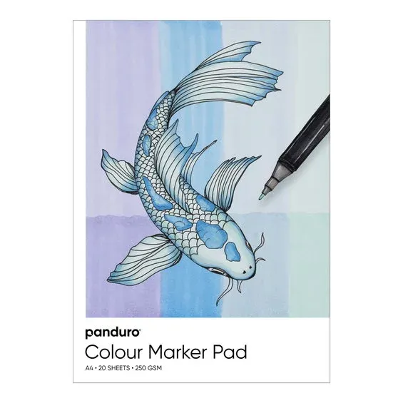 P. colour marker block A4 Kundfavorit