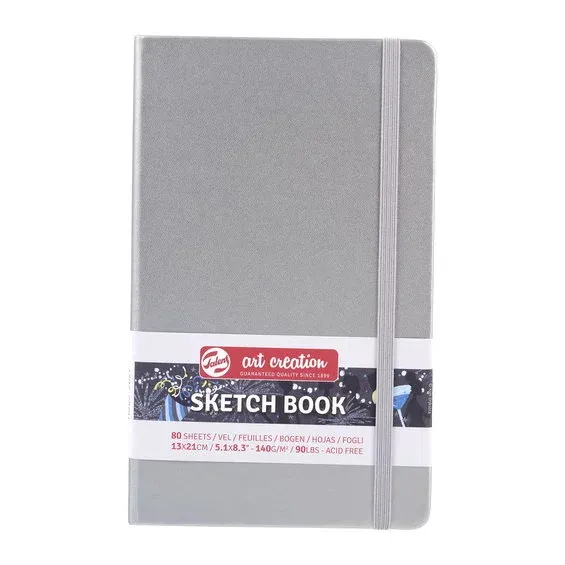 Royal Talens Art Creation Sketch skissbok 13×21 cm, silvrigt omslag – 140 g/m², 80 ark Beställ idag