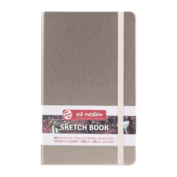 Royal Talens Art Creation Sketch skissbok 13×21 cm, rosa omslag – 140 g/m², 80 ark Snabb leverans