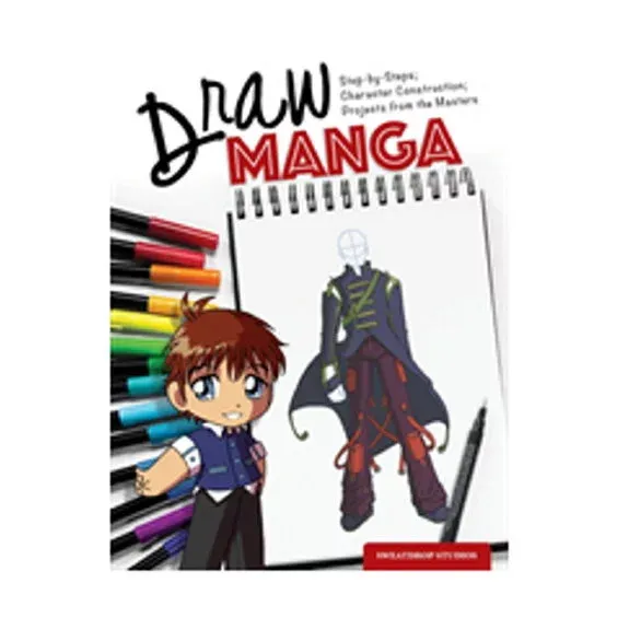 Draw manga – lär dig allt om att rita manga med Sweatdrop Studios. Engelsk text Beställ idag