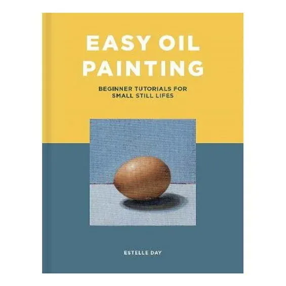 Populär Easy Oil Painting, kom i gång snabbt och lätt med oljemålning, ENGELSK TEXT