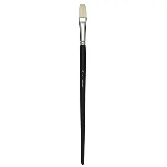 Kreatima Oil oljefärgspensel Flat Long 4B-FL 14 Kampanj