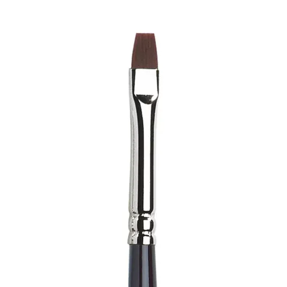 Winsor & Newton Galeria Short Flat Bright 2, lång flatborstad syntetpensel med långt skaft för olja & akryl Rabatter