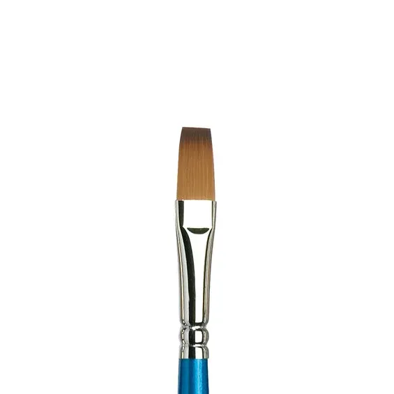 Nedsatt pris Winsor & Newton Cotman 666 1/4, syntetisk akvarellpensel med kort flat borst