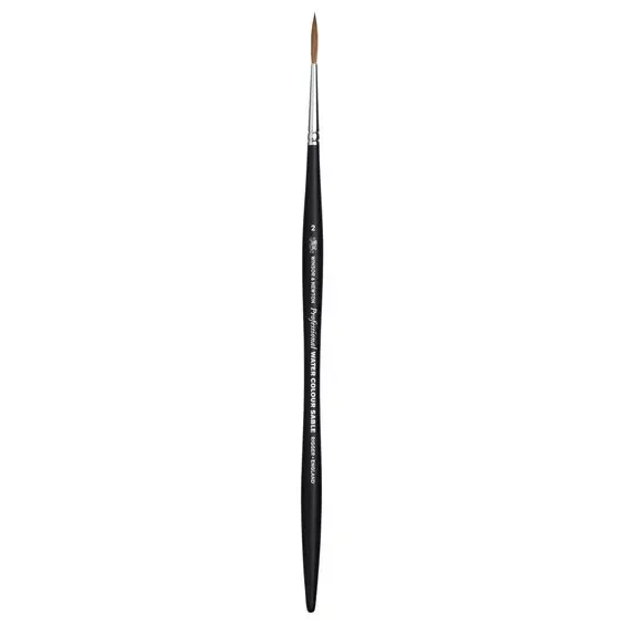 Winsor & Newton Artist Water Colour Sable Brush Rigger 2, lång riggerspets av mårdhår Bästa pris