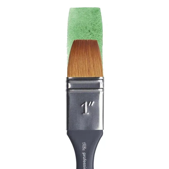 Winsor & Newton Watercolour Brush – synthetic wash 1 – syntetisk akvarellpensel med brett borst Snabb frakt