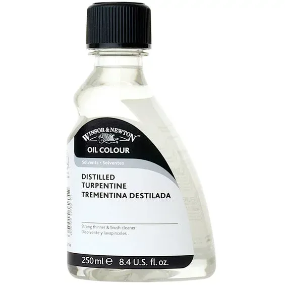 Köp online Winsor & Newton Distilled Turpentine balsamterpentin 250 ml