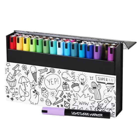 Limitless Marker Set 30 – Even more limitless, samtliga 30 färger i en snygg låda! Begränsad tid