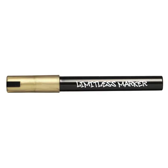 Säker betalning Limitless Marker M Gold M02 – Medium spets Ø2,5 mm
