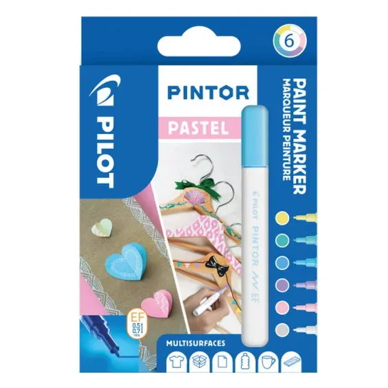 Erbjudande Pilot Pintor EF Pastel 6-pack