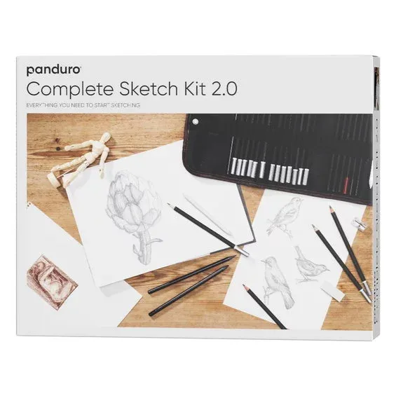 Bästa pris Panduros kompletta skiss-kit 2.0 – precis allt du behöver för att börja skissa!