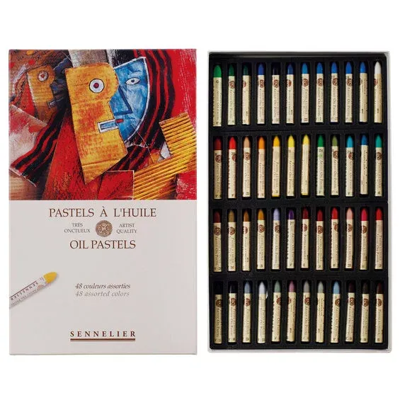 Sänkt pris Sennelier Oil Pastels 48p