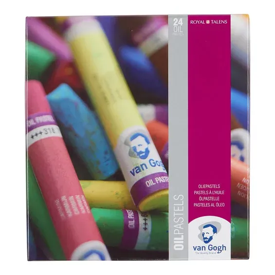 Van Gogh Oil Pastels, set med 24 oljepastellkritor Premium
