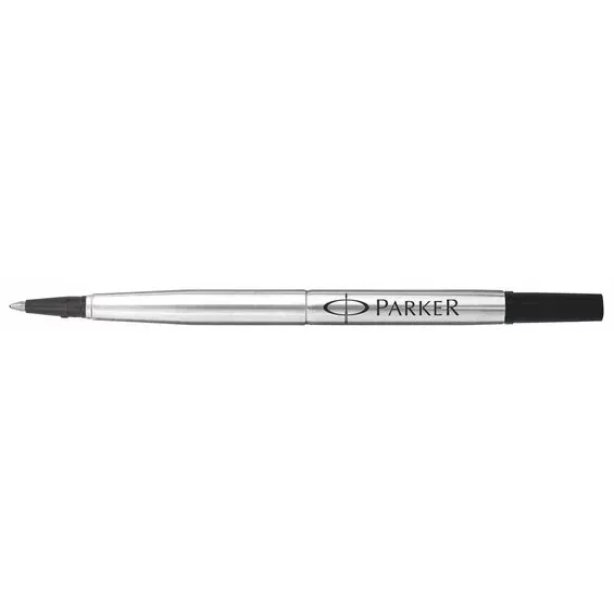 Populär Parker Rollerball refill svart, komplett färgpatron med ny spets