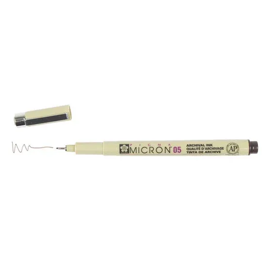 Nedsatt pris Pigma Micron 05 sepia 0,45 mm