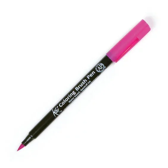 Koi Color Brush Pen Rose Red Sista chansen
