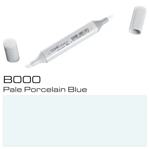 Populärt val Copic Sketch B000 Pale Porcel
