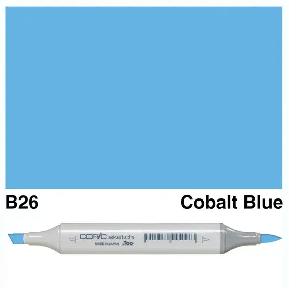 Utförsäljning Copic Sketch B26 Cobalt Blue