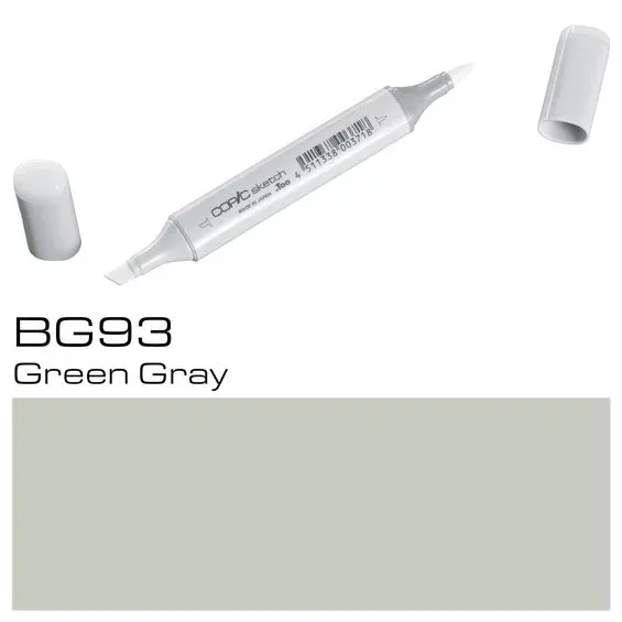 Copic Sketch BG93 Green Gray Expressleverans