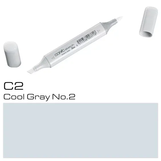 Copic Sketch C2 Cool Gray Billig
