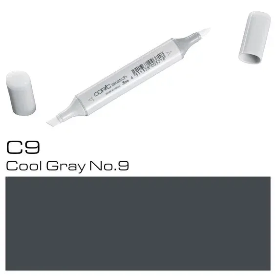 Copic Sketch C9 Cool Gray Premium