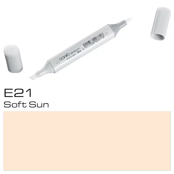 Copic Sketch E21 Soft Sun Extra rabatt