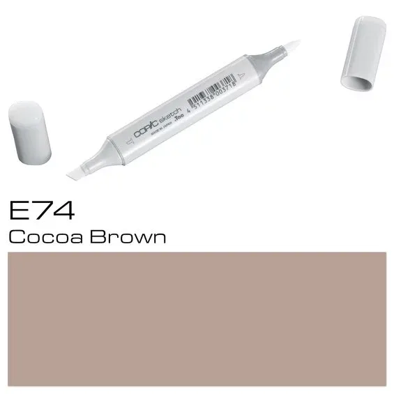 Rabatt Copic Sketch E74 Cocoa Brown