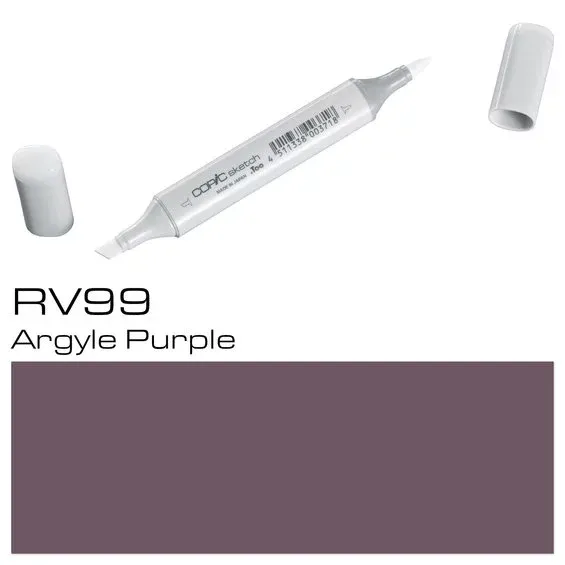 Beställ nu Copic Sketch RV99 Argyl Purple