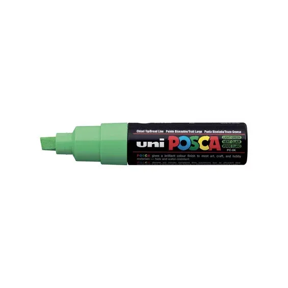 Beställ nu Posca PC-8K Light Green 33 (8 mm broad tip / chisel)
