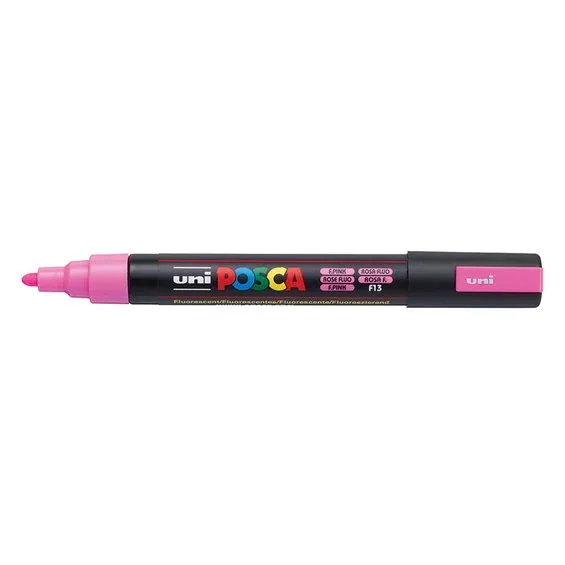 Posca PC-5M Fluorescent pink 756 (1,8-2,5 mm) Extra rabatt