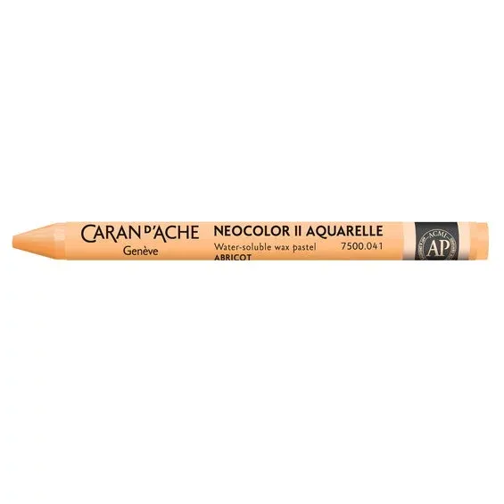 Caran d'Ache akvarellkrita Neocolor II 041 Apricot Kundfavorit