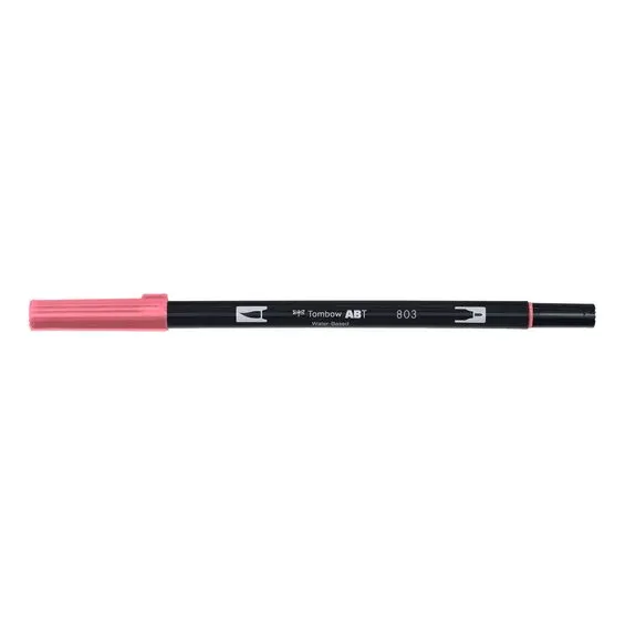 Penselpenna Tombow ABT Dual Brush Pen Pink Punch 803 Utförsäljning
