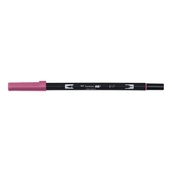 Penselpenna Tombow ABT Dual Brush Pen Mauve 817 Sista chansen