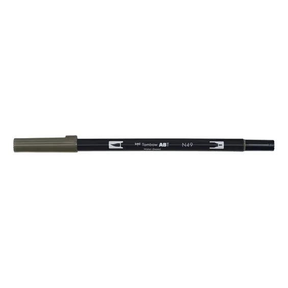 Erbjudande Penselpenna Tombow ABT Dual Brush Pen Warm Gray 8 49