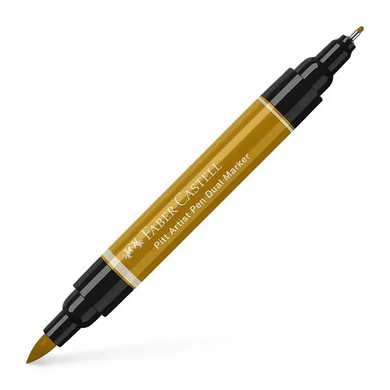 Fynd Faber-Castell PITT Artist Pen Dual Marker – Green gold 268